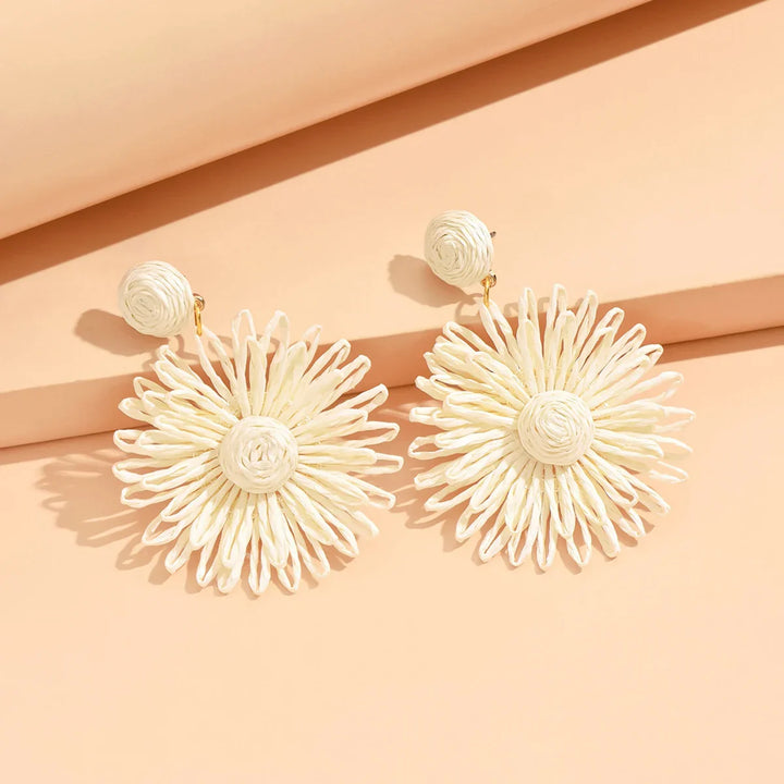 Azmara Sunburst Statement Earrings