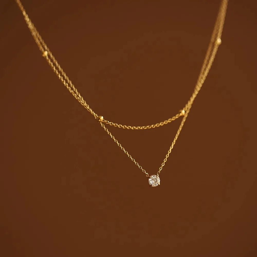 Syrelle Dual Strand Necklace