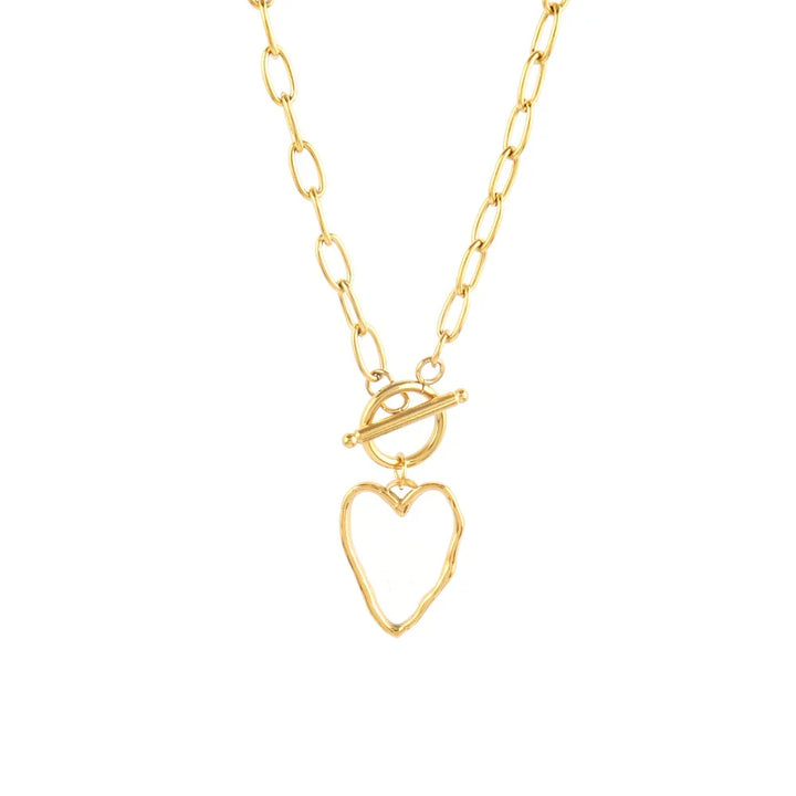 The Handcrafted Bond Heart Necklace