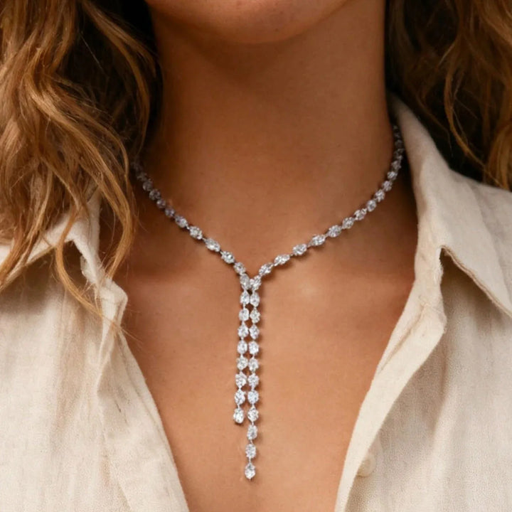 Exquisite Long Tassel Necklace Chain