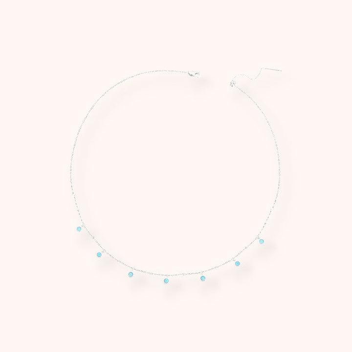 925 Sterling Silver Turquoise Necklace