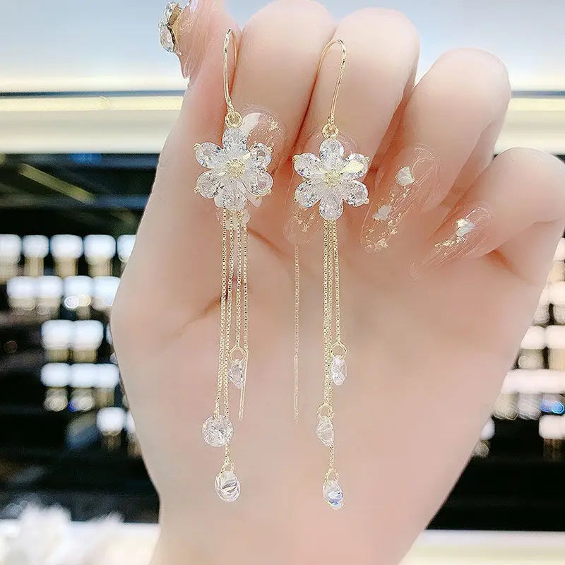 Maravelle Ceremony Bloom Earrings