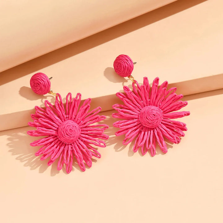 Azmara Sunburst Statement Earrings