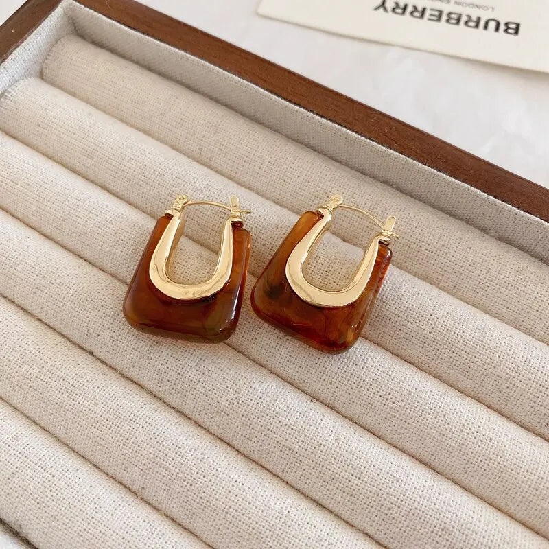 Soraya Geo Luxe Earrings