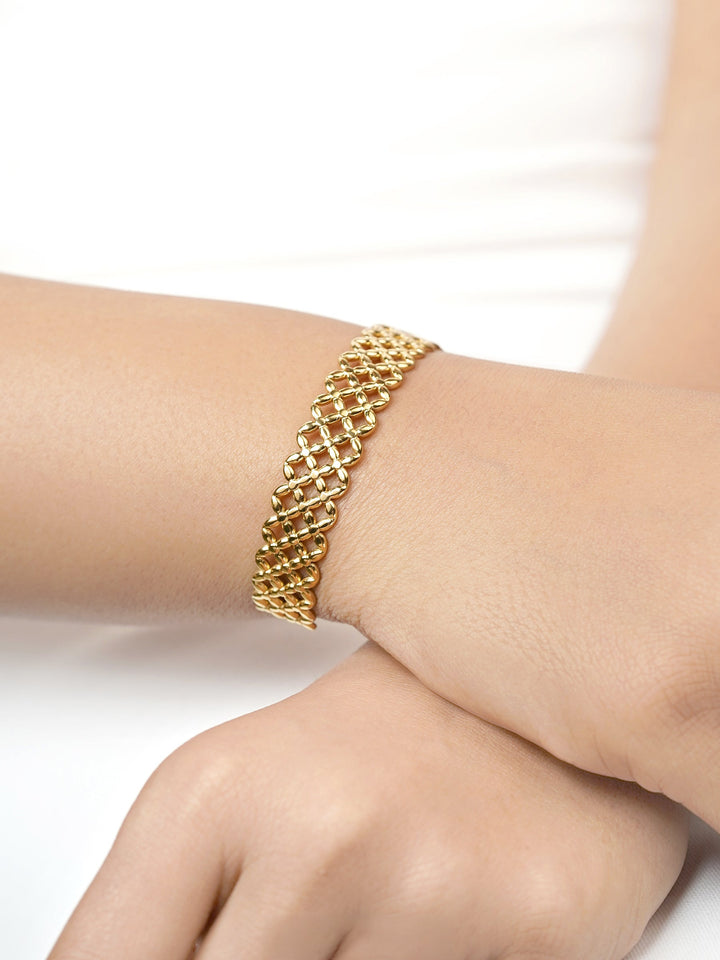 Scarlet 18K Gold Plated Bracelet