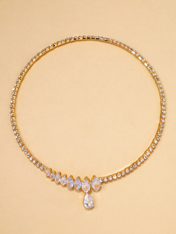 New women's rhinestone necklace