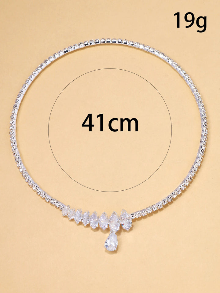 New women's rhinestone necklace