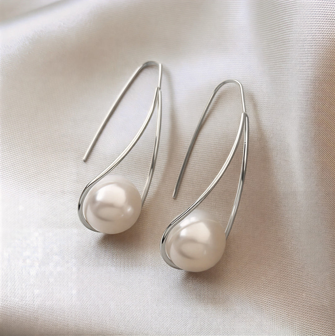 Elegant Pearl Enchantment Earrings