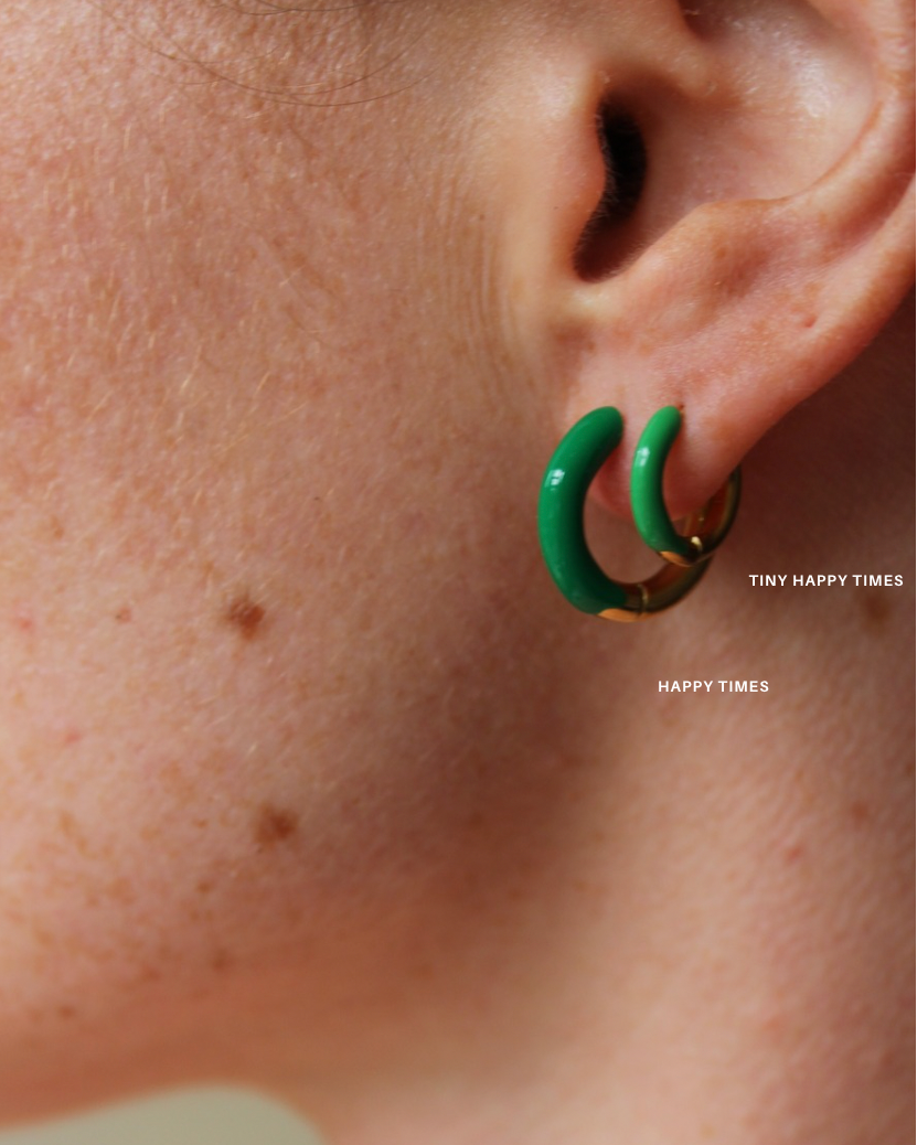 Happy Times - Earrings - Stainless Steel