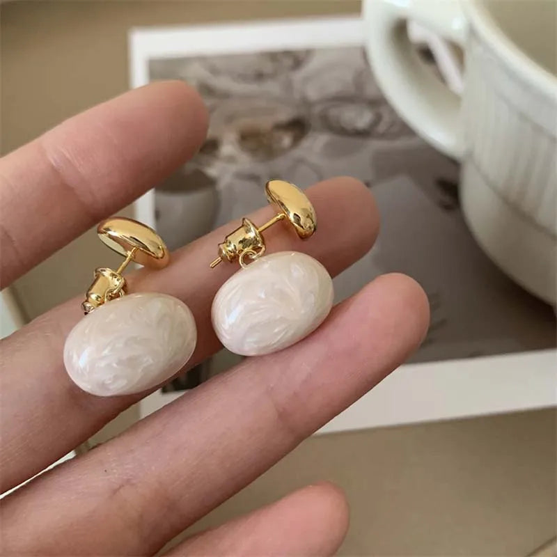 Alvienne Pearl Drop Earrings