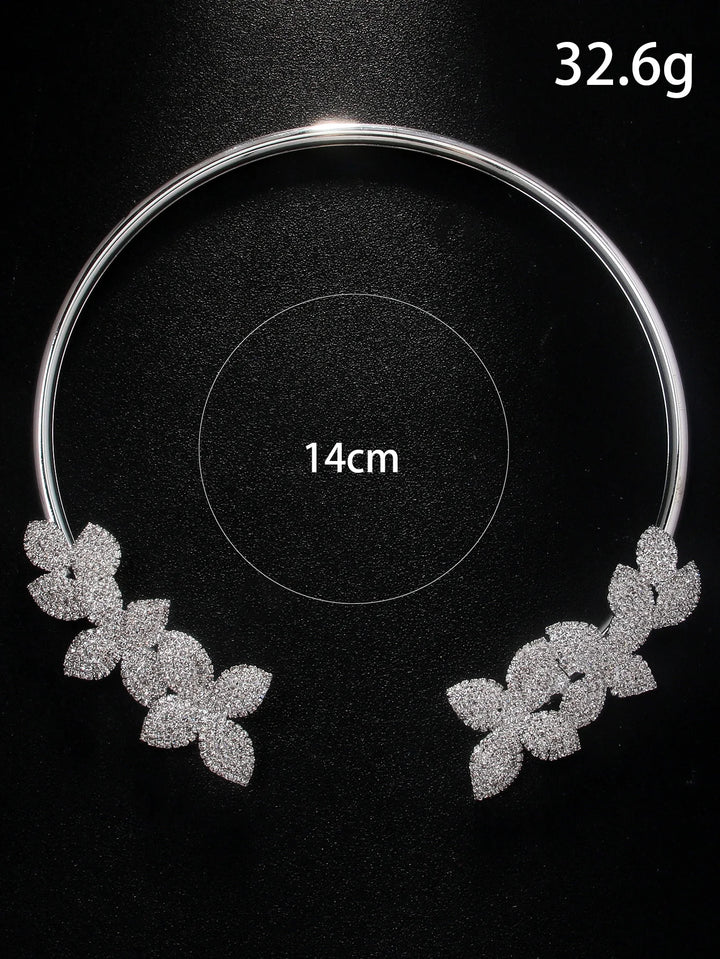 New style floral leaf necklace for women