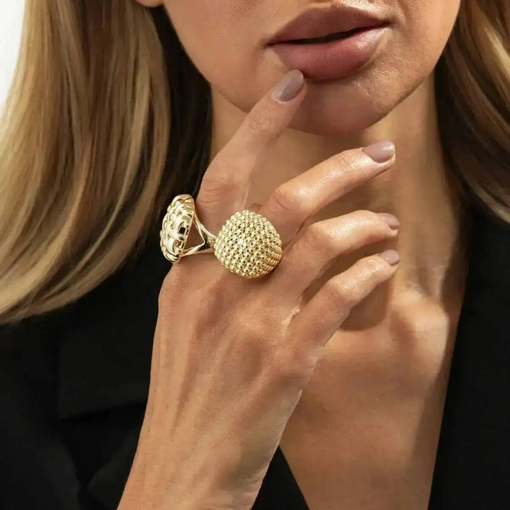 Astrid Stark Ring Pair