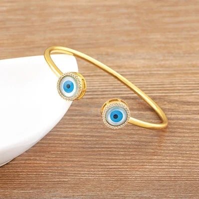 Open Evil Eye Bangles