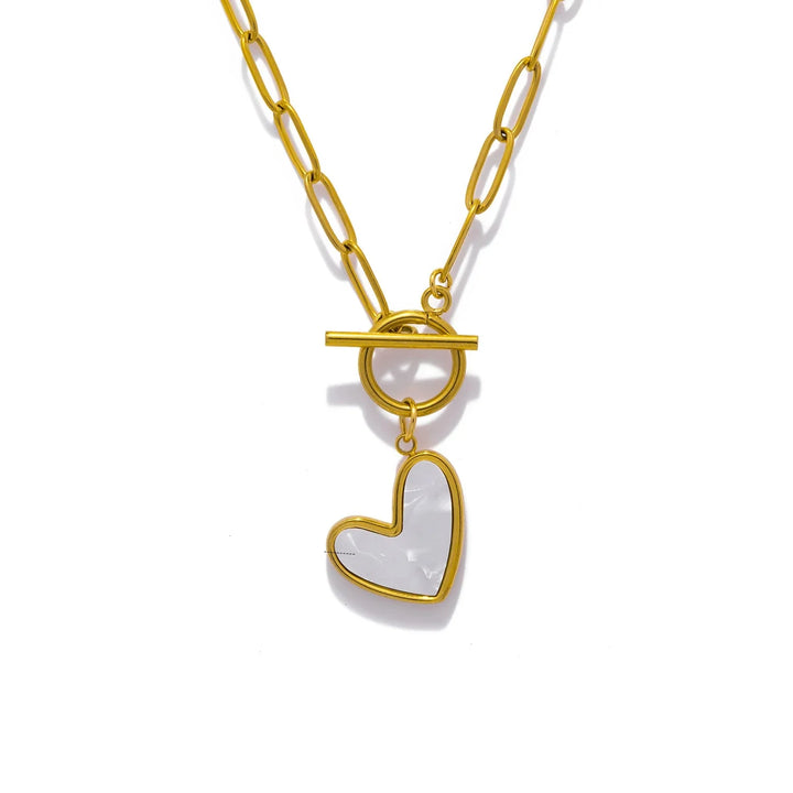 The Pure Serenity Heart Pendant