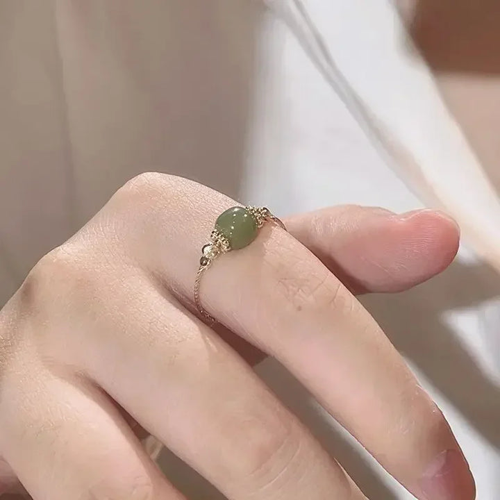 Aurevia Jade Whisper Ring