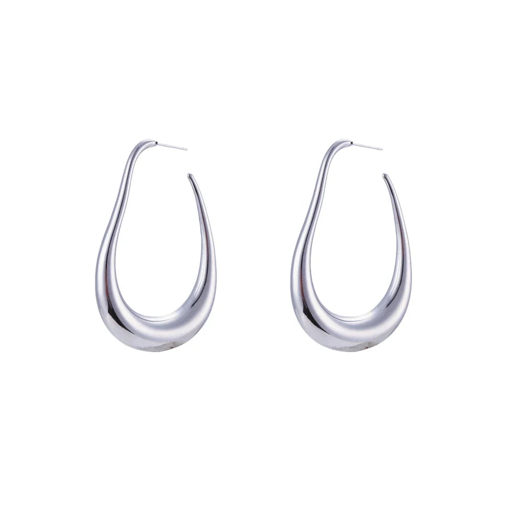 Isabella Hoop Earrings - 18k Gold