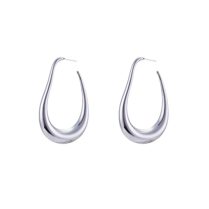 Isabella Hoop Earrings - 18k Gold