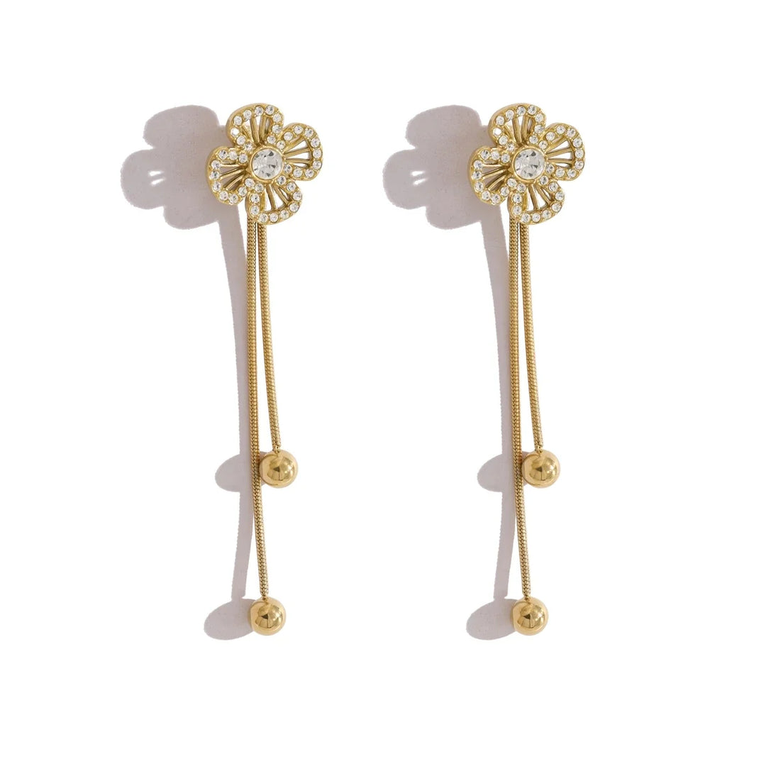 Chérie 18k Gold-Plated Drops