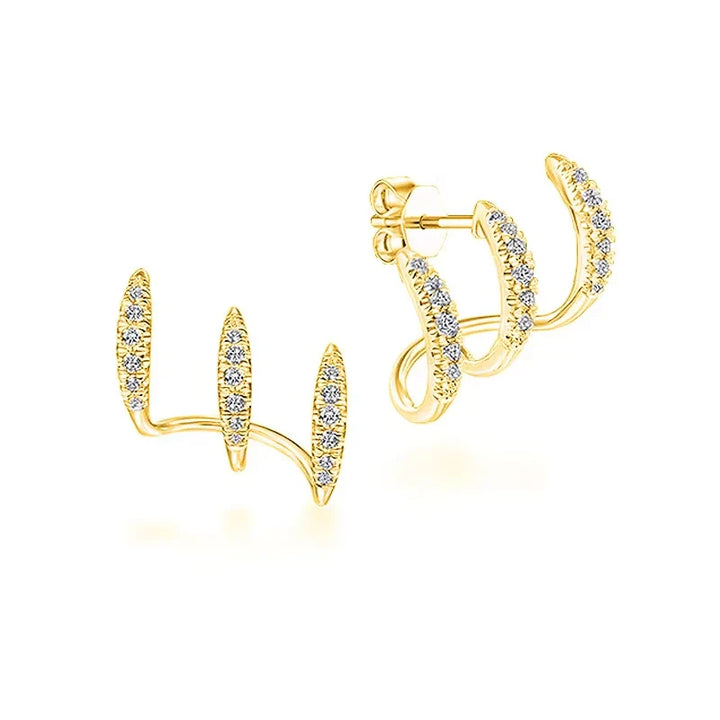 Eliana Luxe Arc Hoops