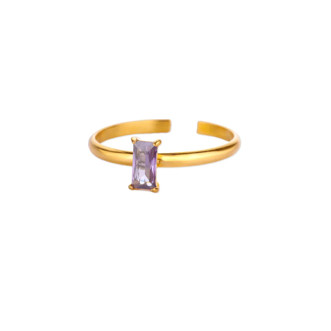 Amelisse Custom Birthstone Charm Ring