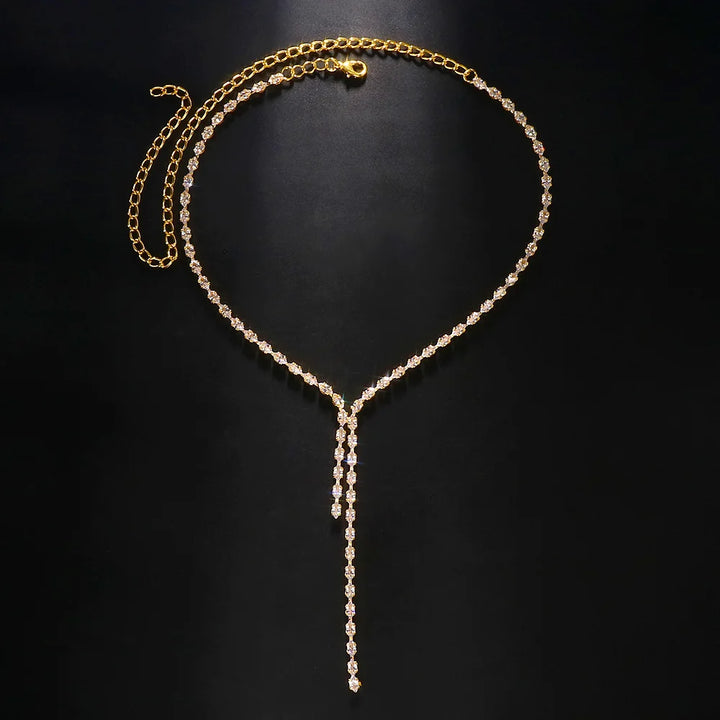 Fashion Y Shape Long Necklace