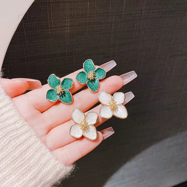 Seraphina Petal Crest Earrings