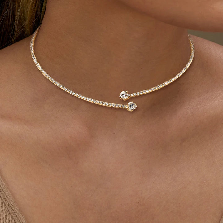 Heart Choker Necklace