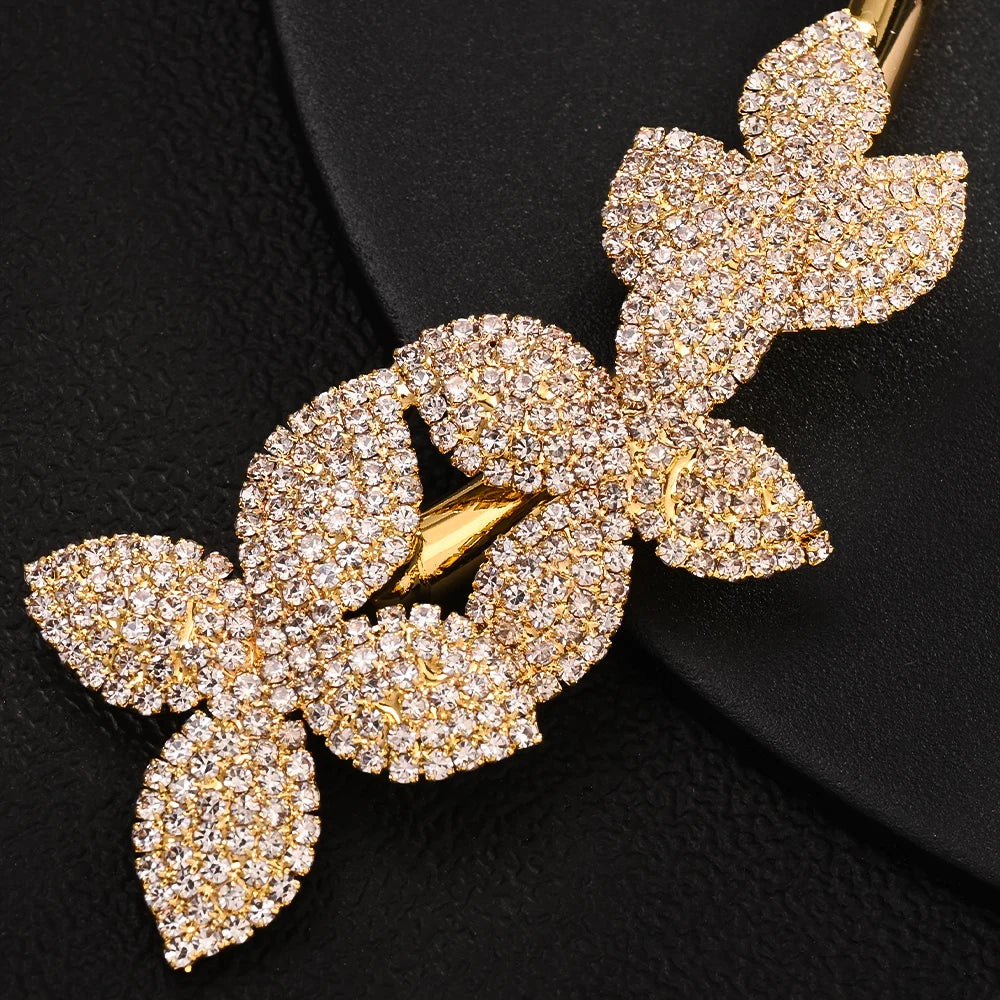 New style floral leaf necklace for women