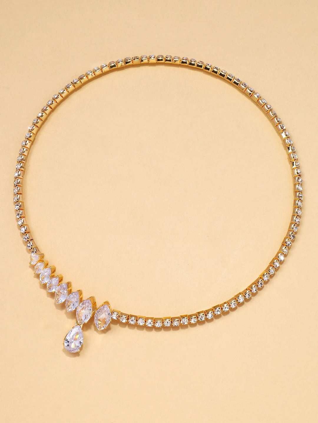 New women's rhinestone necklace