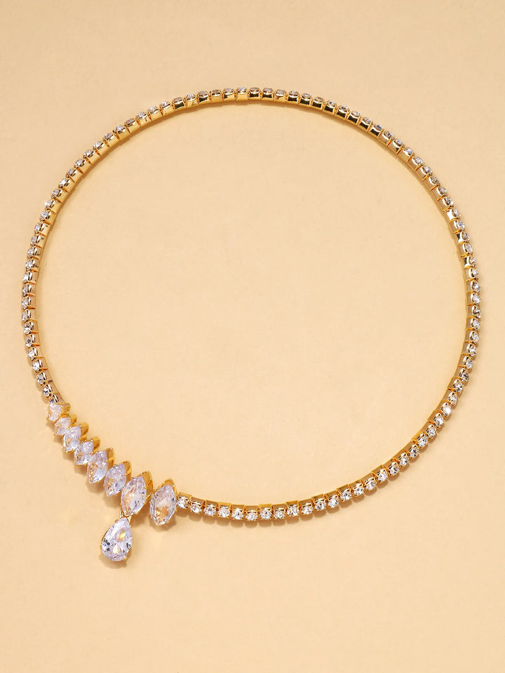 New women's rhinestone necklace