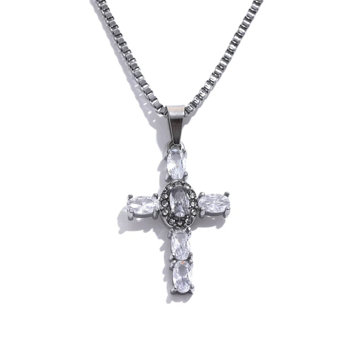 Divine Light Cross Necklace