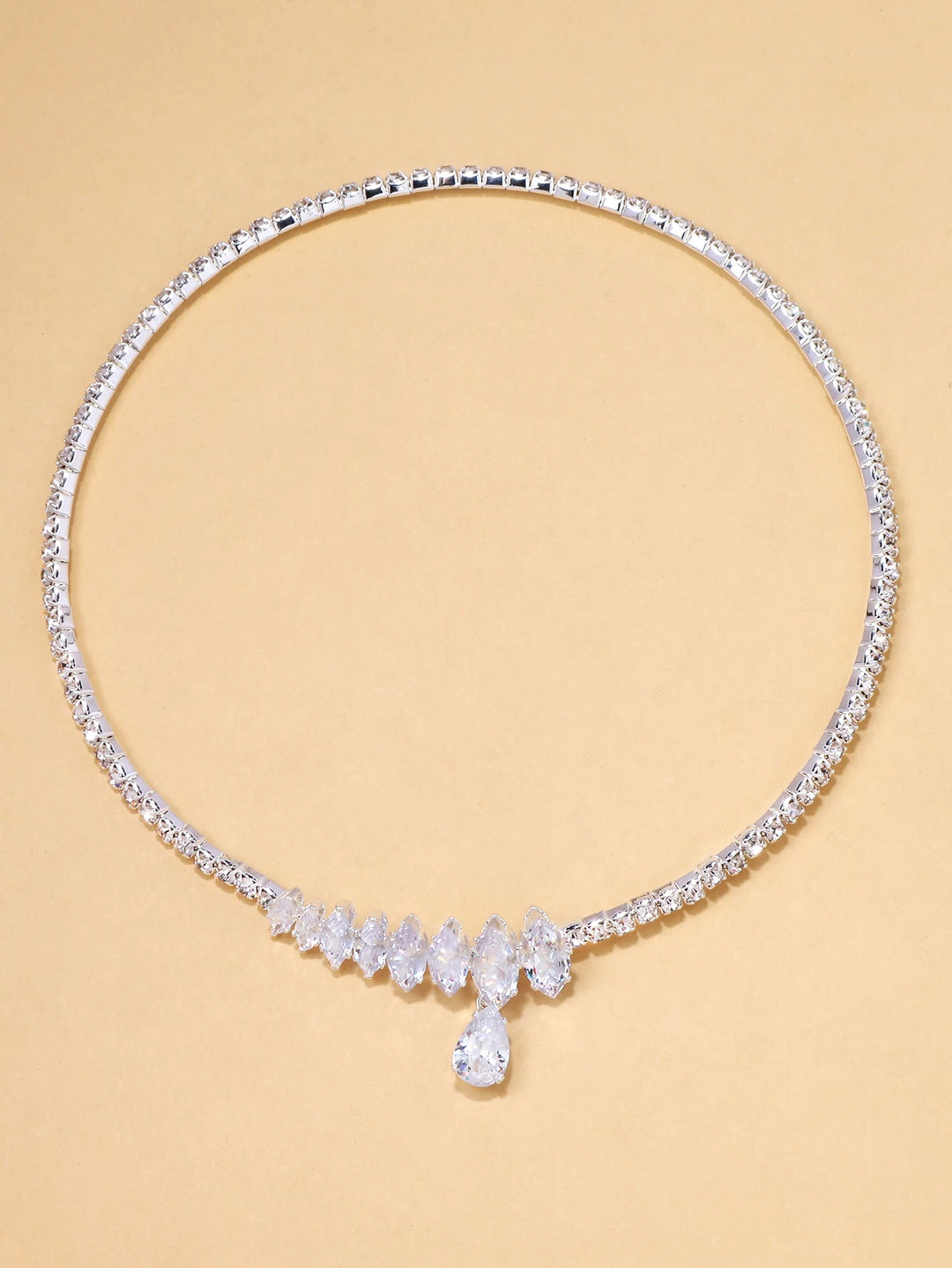 New women's rhinestone necklace
