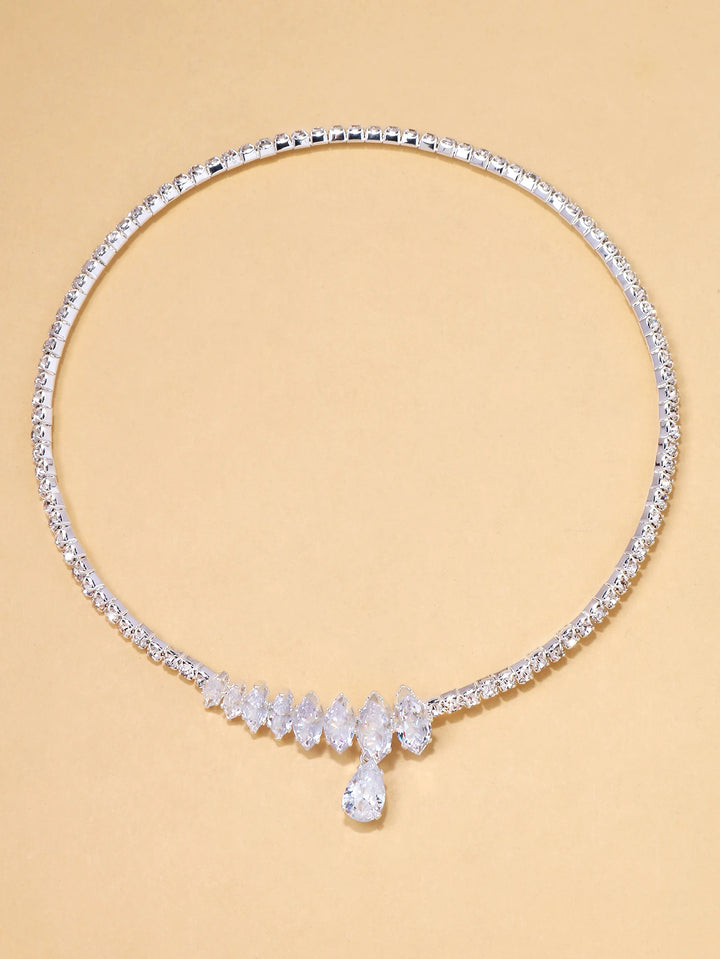 New women's rhinestone necklace