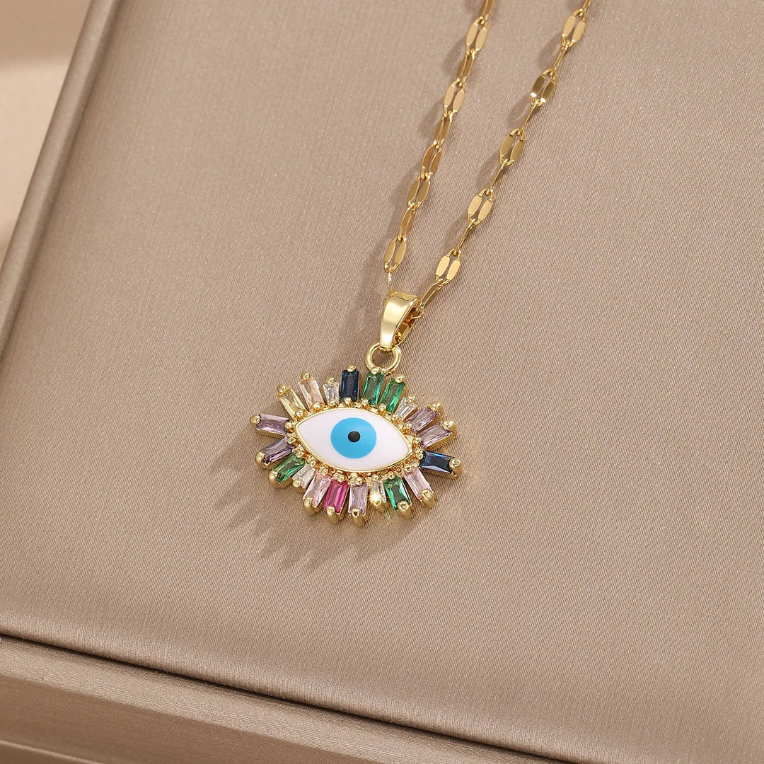 Colorful Evil Eye Necklaces
