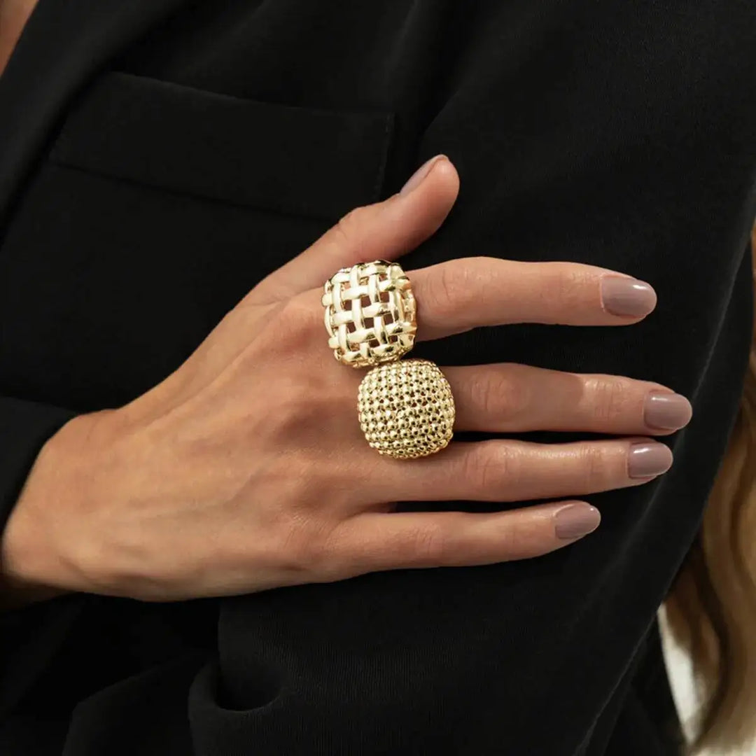 Astrid Stark Ring Pair