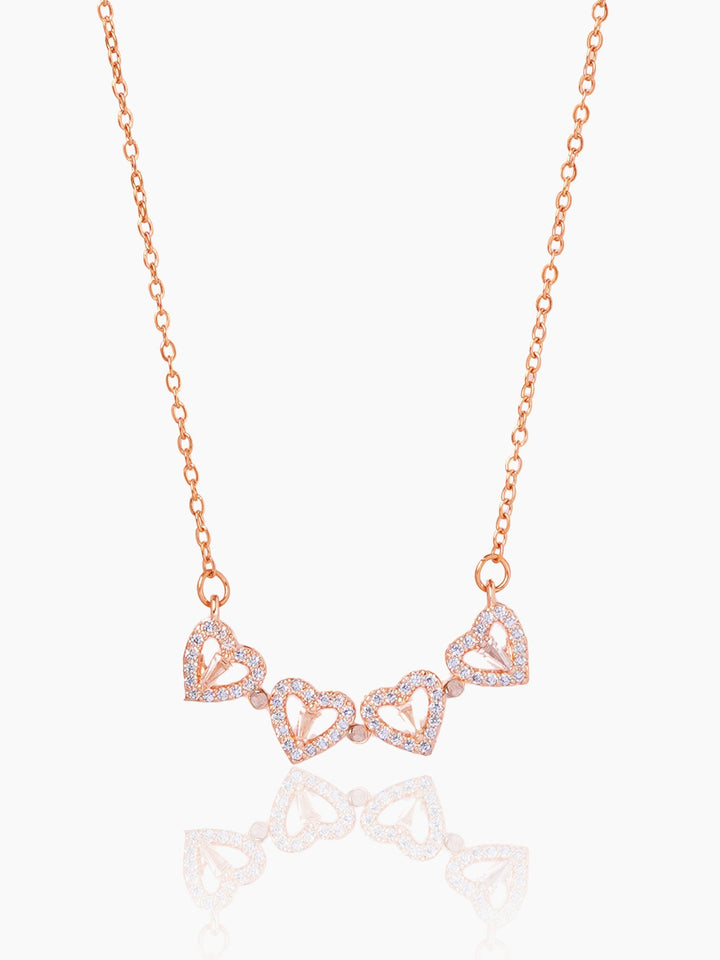Shiny Clover Necklace