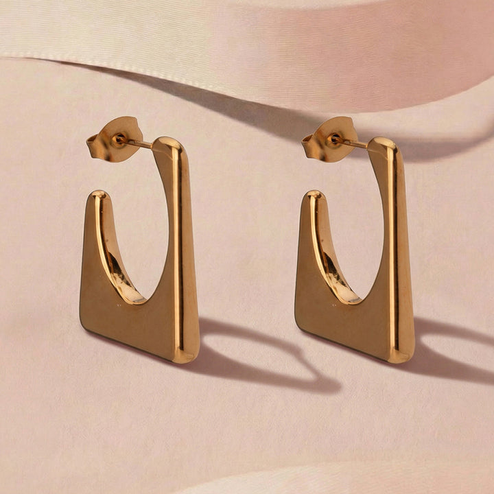 Modern U-Frame Earrings