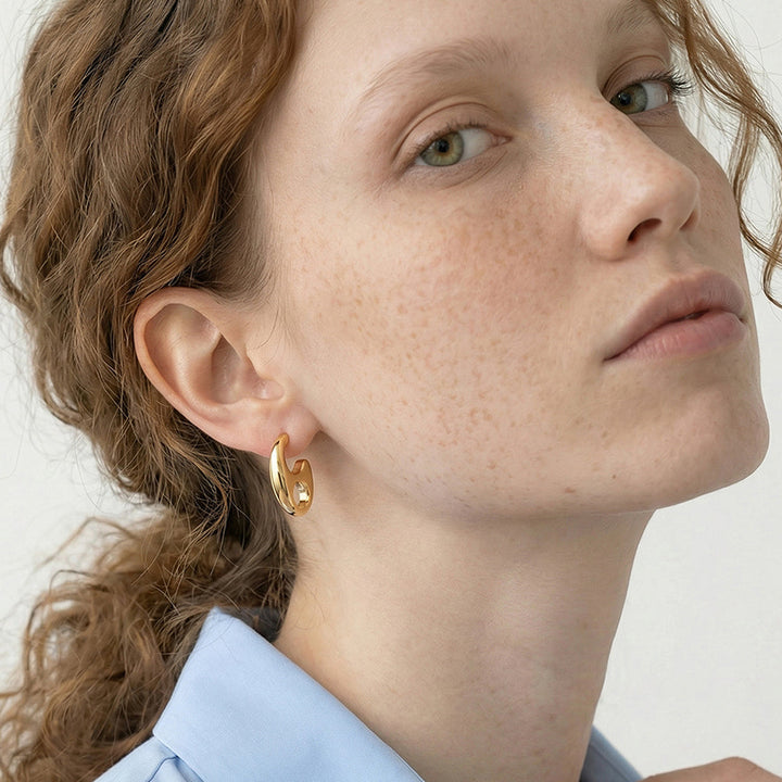 Mini Abstract Stud Earrings