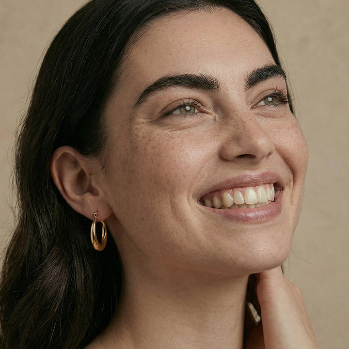 Timeless Round Hoop Earrings