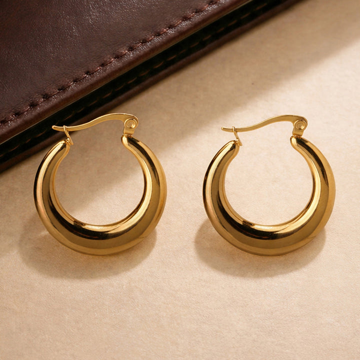 Timeless Round Hoop Earrings