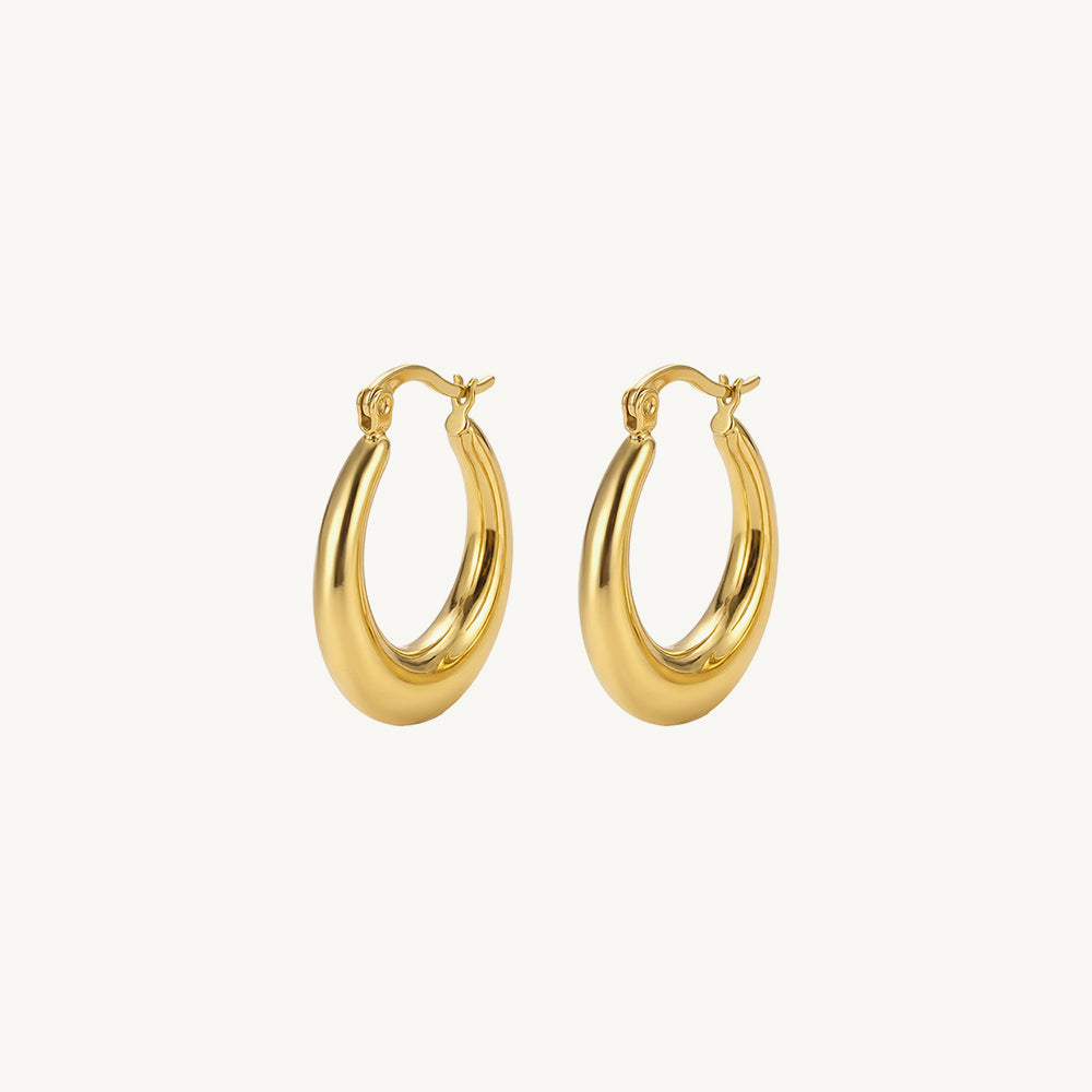 Timeless Round Hoop Earrings