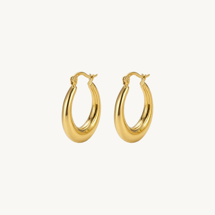 Timeless Round Hoop Earrings