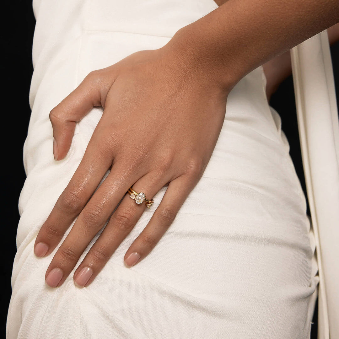 Oval Solitaire Ring