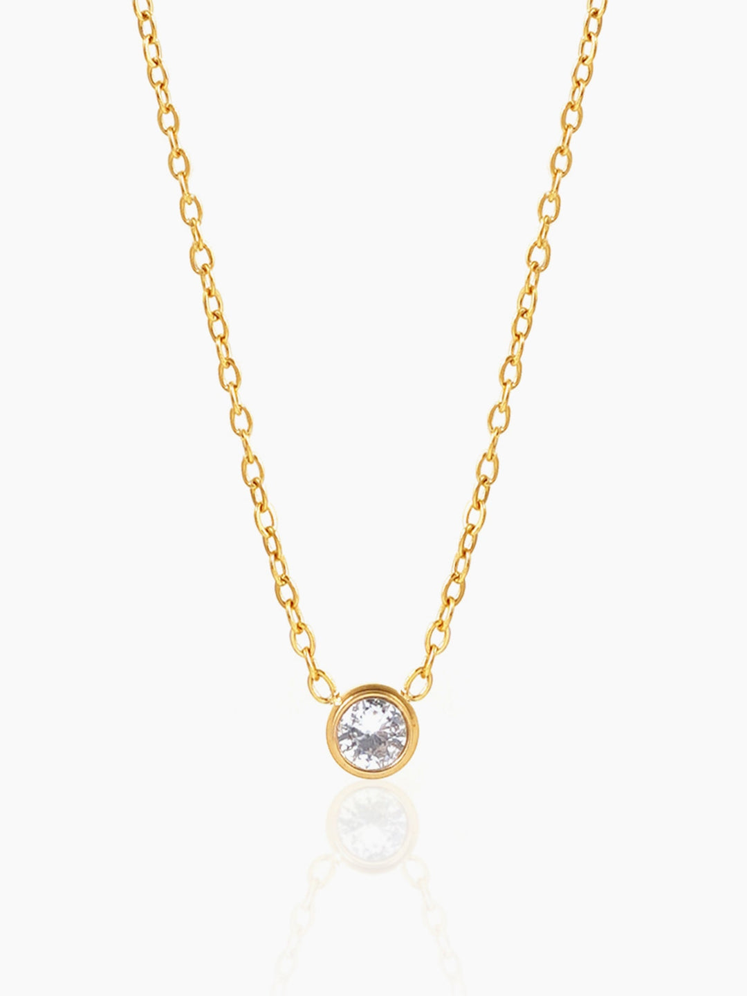 Sitara Solitaire Necklace