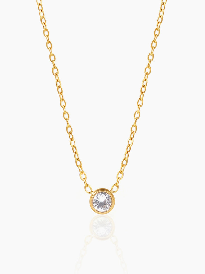 Sitara Solitaire Necklace