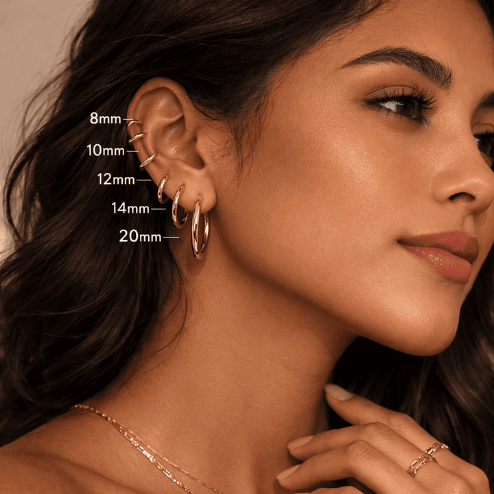 SOFIA ROUND HOOPS