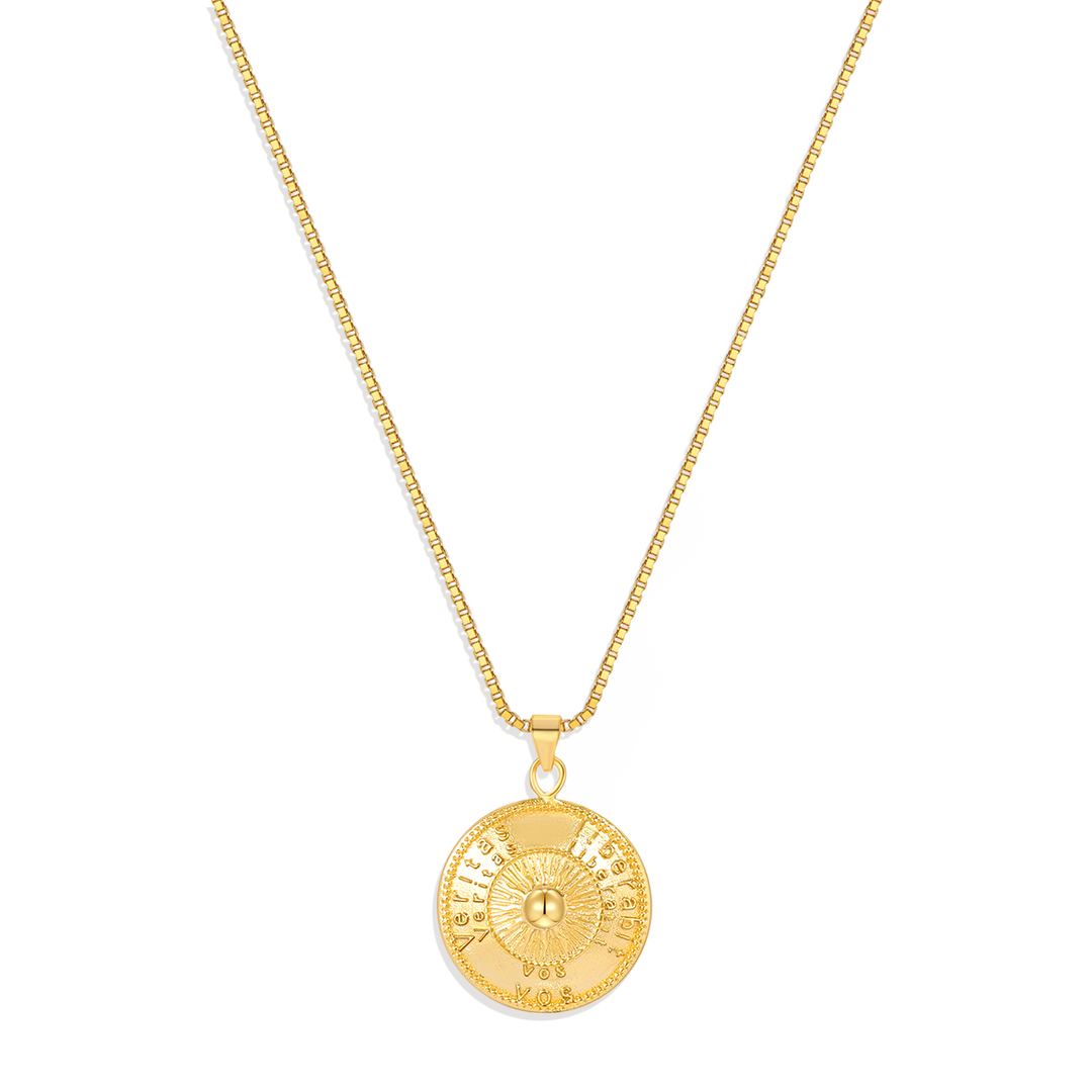 Sun Pendant Necklace