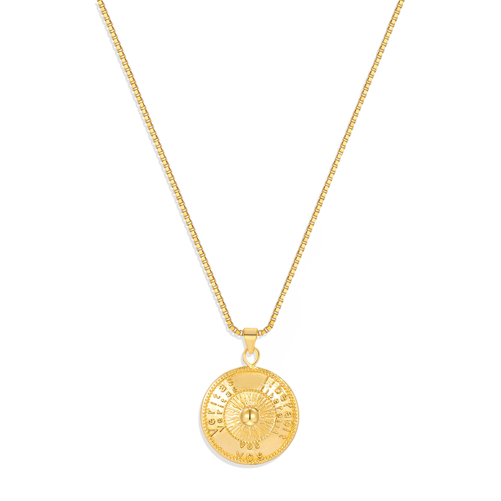 Sun Pendant Necklace