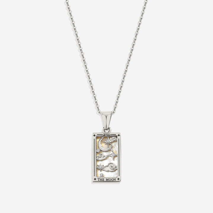 The Moon Tarot Necklace