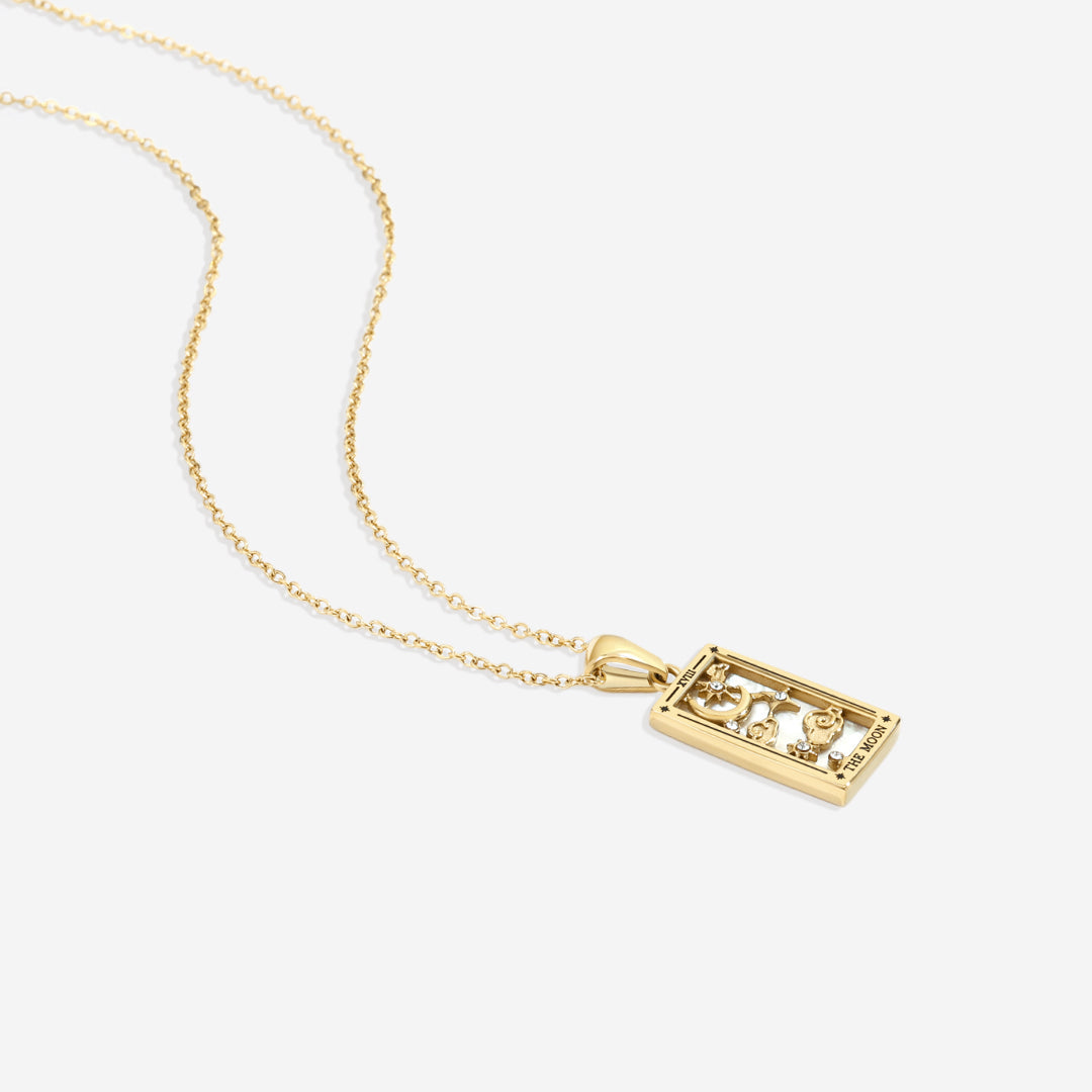 The Moon Tarot Necklace